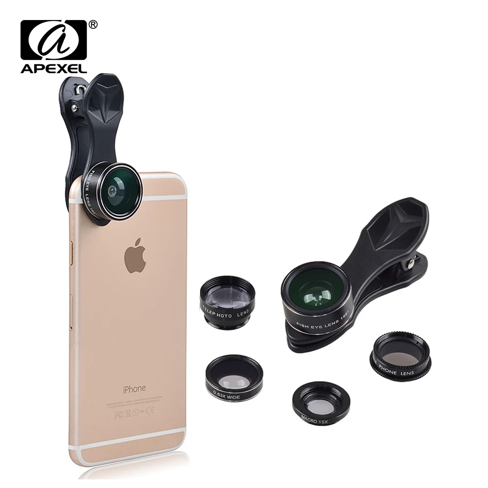 Apexel wholesale 17pcs/lot Optic Lens Fish eye Wide Angle & Macro Telephoto CPL filter Cell Phone Camera Lens for Samsung iPhone
Apexel wholesale 17pcs/lot Optic Lens Fish eye Wide Angle & Macro Telephoto CPL filter Cell Phone Camera Lens for Samsung iPhone