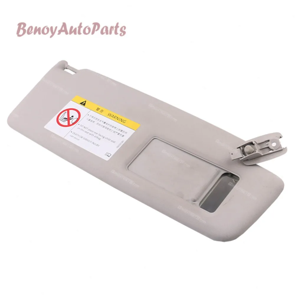 Gray Color Interior Sun Visor Sunvisor Front Right Passenger Side For VW Tiguan 2009 2010 2011 2012 2013 2014 2015 5N0857552
Gray Color Interior Sun Visor Sunvisor Front Right Passenger Side For VW Tiguan 2009 2010 2011 2012 2013 2014 2015 5N0857552