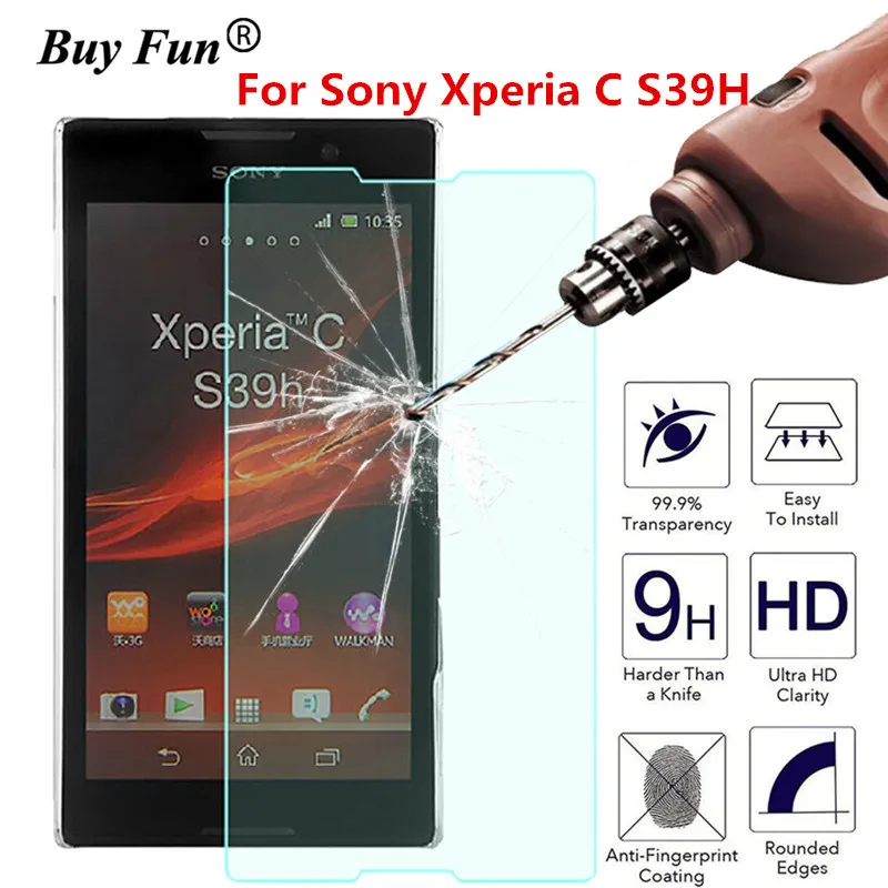 Screen Protector Tempered Glass For Sony Xperia C S39h 2305 C2304 C2305 S39 Phone 2.5D 9 H Premium Protective Film Guard Case
Screen Protector Tempered Glass For Sony Xperia C S39h 2305 C2304 C2305 S39 Phone 2.5D 9 H Premium Protective Film Guard Case