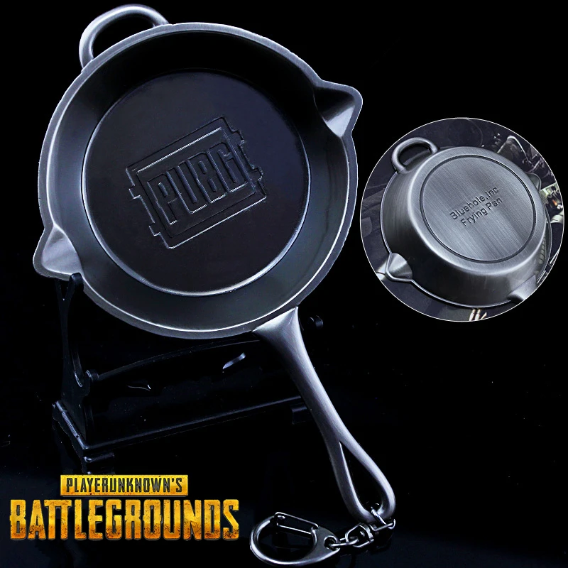 Funny Trinket Big Frying Pan Keychain PUBG Props Weapon Model Metal Key Ring Playerunknown's Battlegrounds Toy Cool Gift Novelty
Funny Trinket Big Frying Pan Keychain PUBG Props Weapon Model Metal Key Ring Playerunknown's Battlegrounds Toy Cool Gift Novelty