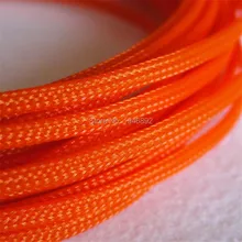Orange - High quality 4mm Braided PET Expandable Sleeving High Density Sheathing Plaited Cable Sleeves
Orange - High quality 4mm Braided PET Expandable Sleeving High Density Sheathing Plaited Cable Sleeves