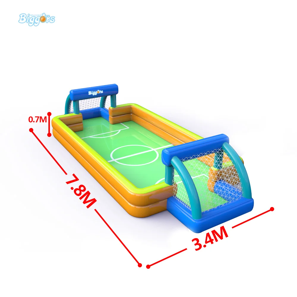 New Design Nylon Inflatable Toys Football Pitch With Blower For Shopping Mall Use
New Design Nylon Inflatable Toys Football Pitch With Blower For Shopping Mall Use