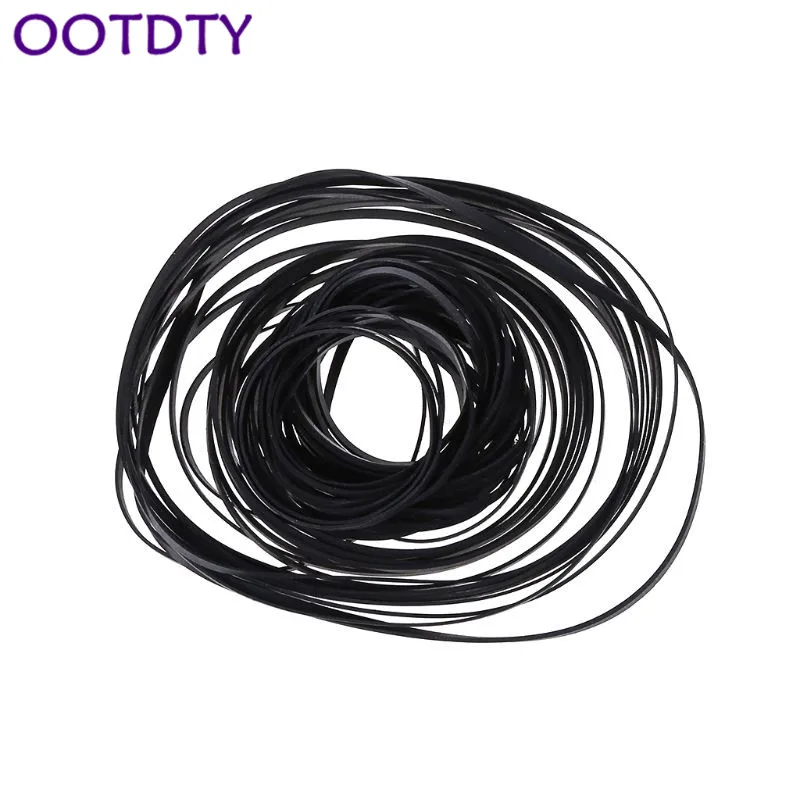 50PCS Universal Mix Cassette Tape Machine Belts Assorted Common Drive Flat Rubber Belt for CD DVD Recorders Walkman
50PCS Universal Mix Cassette Tape Machine Belts Assorted Common Drive Flat Rubber Belt for CD DVD Recorders Walkman