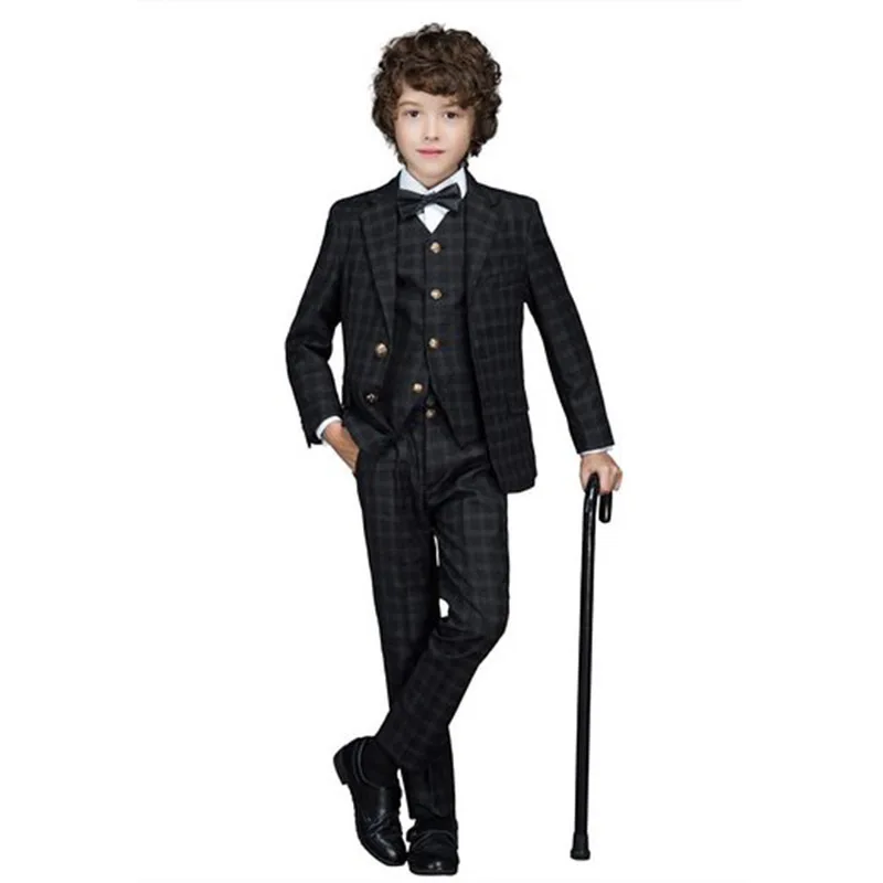 New Arrival Honorable Costume Mariage Garcon Kid Tuxedos Boy's Worsted Black Color Regular Special Wedding Boys' Attire BA007
New Arrival Honorable Costume Mariage Garcon Kid Tuxedos Boy's Worsted Black Color Regular Special Wedding Boys' Attire BA007