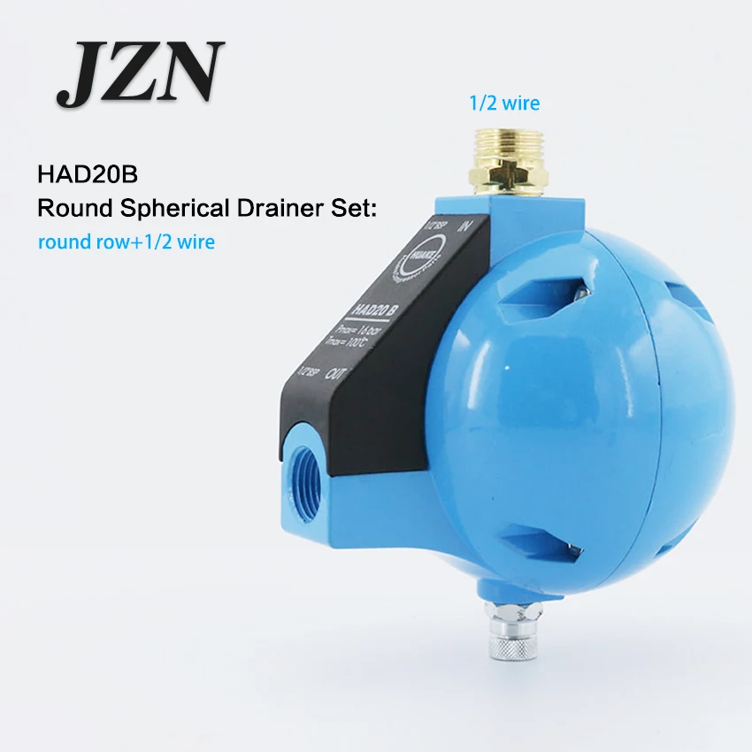 Free shipping ( 1 PCS ) SCP Air Compressor Cold Dryer Ball Float Automatic Water Dispenser HAD20B Drain Valve 1/2" BSP | Обустройство