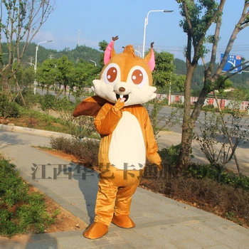 Squirrel Mascot Costume Custom Fancy Costume Anime CosplayMascotte Theme Fancy Dress Carnival Costume
Squirrel Mascot Costume Custom Fancy Costume Anime CosplayMascotte Theme Fancy Dress Carnival Costume