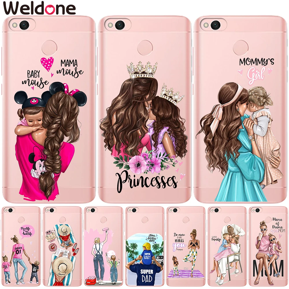 Fashion Super Mom Baby Girl Cases For Xiaomi Mi5X Mi a1 a2 Mi6 X Mi8 Mi9 Redmi 6 4X 5a 6A 4A Note 4X 5A phone Etui case Cover
Fashion Super Mom Baby Girl Cases For Xiaomi Mi5X Mi a1 a2 Mi6 X Mi8 Mi9 Redmi 6 4X 5a 6A 4A Note 4X 5A phone Etui case Cover