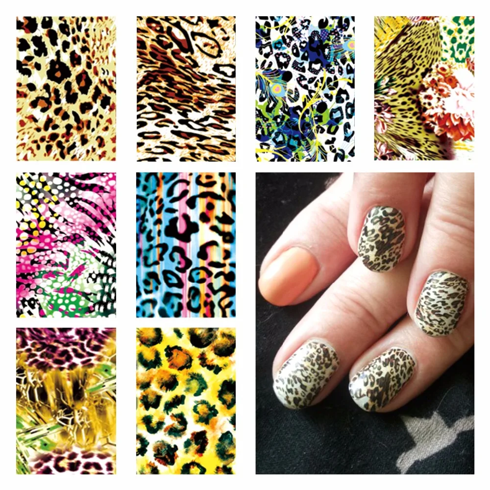 YZWLE 1 Sheet Nail Art Wrap Water Transfer Nails Sticker Leopard Series Water Decals Stickers Decoration Tools Wraps
YZWLE 1 Sheet Nail Art Wrap Water Transfer Nails Sticker Leopard Series Water Decals Stickers Decoration Tools Wraps