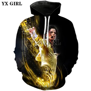 YX GIRL 2018 Autumn Fashion 3d Hoodie King of Pop Michael Jackson Print hoodies Men Women Casual Hooded Sweatshirt ZH20 
YX GIRL 2018 Autumn Fashion 3d Hoodie King of Pop Michael Jackson Print hoodies Men Women Casual Hooded Sweatshirt ZH20