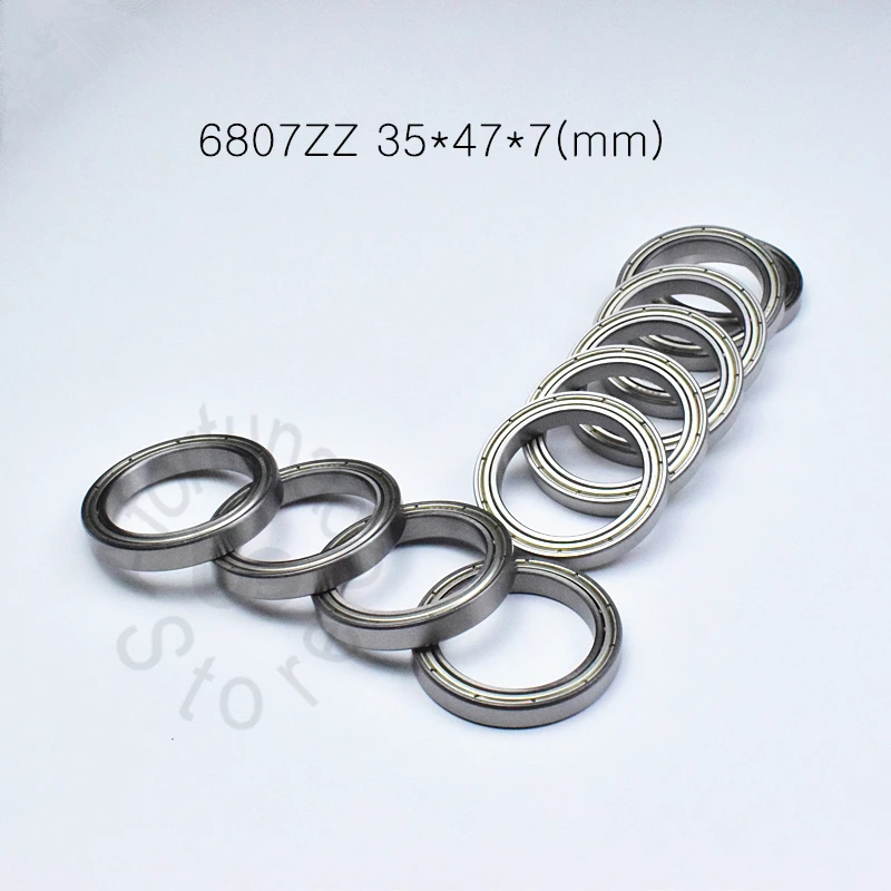 6807ZZ 35*47*7(mm) 1piece bearing ABEC-5 Metal sealed bearing 6807 6807Z 6807ZZ chrome steel bearings free shipping
6807ZZ 35*47*7(mm) 1piece bearing ABEC-5 Metal sealed bearing 6807 6807Z 6807ZZ chrome steel bearings free shipping