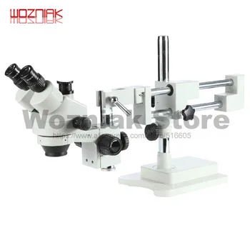 WOZNIAK 7X-45X DOUBLE-ARM BOOM TRINOCULAR STEREO ZOOM INDUSTRIAL MICROSCOPE EASY TO OPERATE Easy MAINTENANCE
WOZNIAK 7X-45X DOUBLE-ARM BOOM TRINOCULAR STEREO ZOOM INDUSTRIAL MICROSCOPE EASY TO OPERATE Easy MAINTENANCE