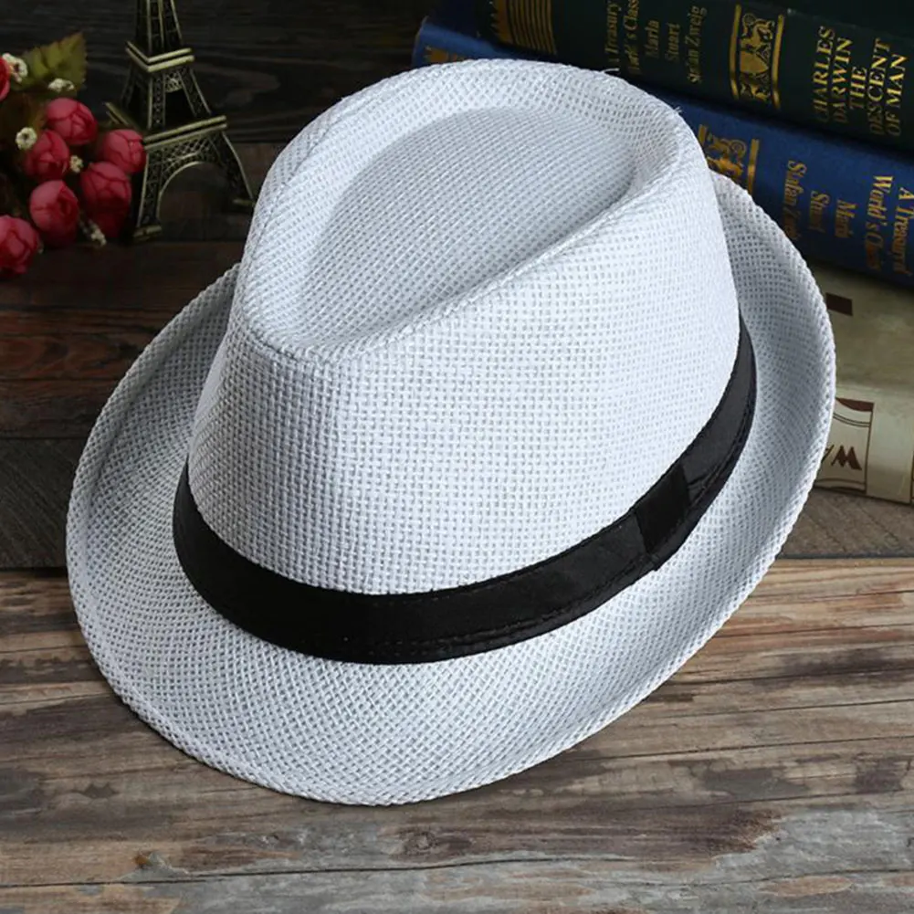 1PC Unisex Grass Fedora Wide Brim Hat Men Women Straw Cap Unisex Panama Summer Beach Sun Hat,Capes for Men 2019 Casual cap
1PC Unisex Grass Fedora Wide Brim Hat Men Women Straw Cap Unisex Panama Summer Beach Sun Hat,Capes for Men 2019 Casual cap