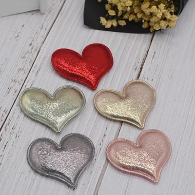 30pcs 3.8*3cm shiny heart Padded Patches Appliques For Clothes Sewing Supplies DIY Hair Bow Decoration free shipping
30pcs 3.8*3cm shiny heart Padded Patches Appliques For Clothes Sewing Supplies DIY Hair Bow Decoration free shipping