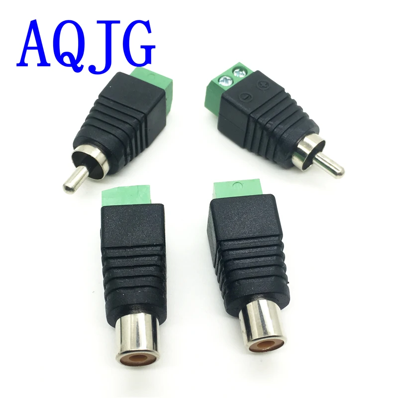 10pcs RCA Terminal Block CAT5 to Camera CCTV Video Balun RCA Female or Male Jack AV Screw Connector
10pcs RCA Terminal Block CAT5 to Camera CCTV Video Balun RCA Female or Male Jack AV Screw Connector