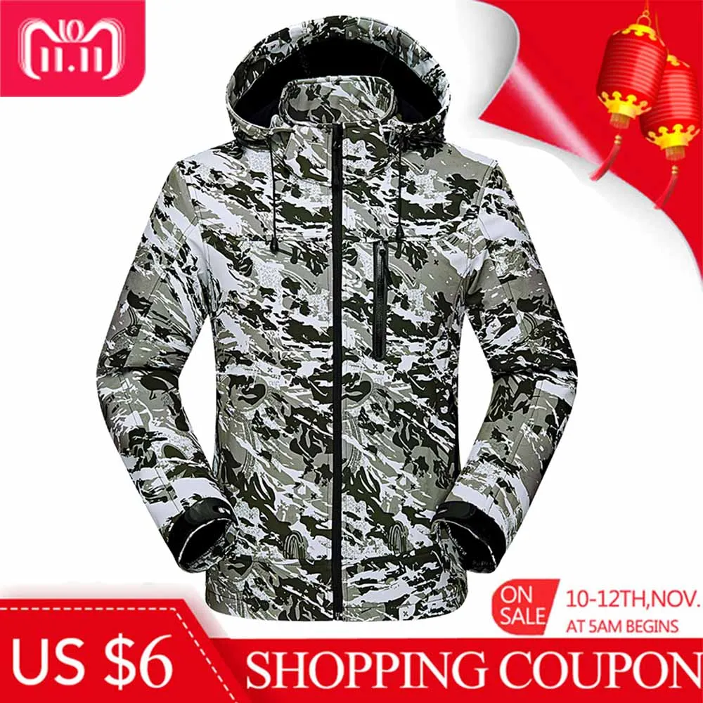 Mens Ski Jackets Winter Camouflag Water Resistant Windproof Ski Jacket Keep Warm Hooded Jacket for Outdoor Activities in Winter
Mens Ski Jackets Winter Camouflag Water Resistant Windproof Ski Jacket Keep Warm Hooded Jacket for Outdoor Activities in Winter