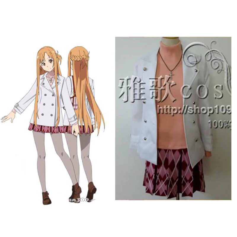 2016 Sword Art Online 2 Cosplay Asuna japanese anime ALfheim ONLINE ALO cosplay Costume Asuna Dress
2016 Sword Art Online 2 Cosplay Asuna japanese anime ALfheim ONLINE ALO cosplay Costume Asuna Dress
