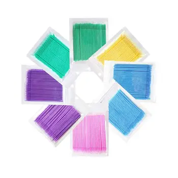 400pcs/pack Disposable Brushes Cotton Swabs Tattoo Disposable Eyelash Extension Individual Applicator Microbrushes Eyelash Tools
400pcs/pack Disposable Brushes Cotton Swabs Tattoo Disposable Eyelash Extension Individual Applicator Microbrushes Eyelash Tools