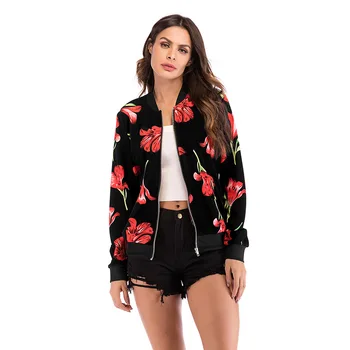 Fashion Bomber Jacket Women Long Sleeve Basic Coats Casual Windbreaker Slim baseball Outerwear Short Coat Jackets
Fashion Bomber Jacket Women Long Sleeve Basic Coats Casual Windbreaker Slim baseball Outerwear Short Coat Jackets