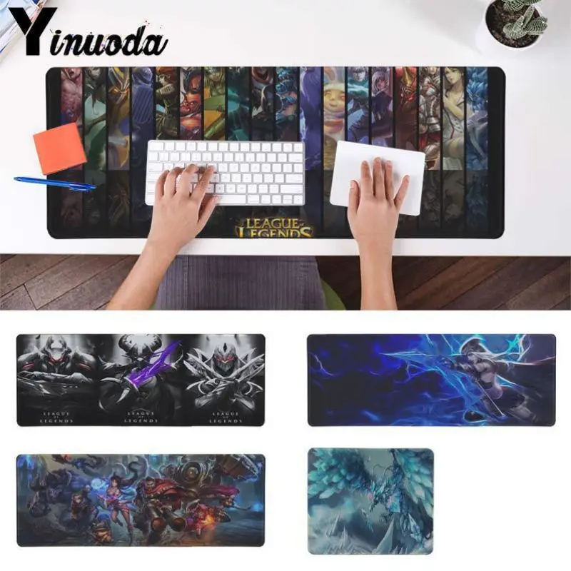 Yinuoda New Designs League of legends Silicone Pad to Mouse Game Size for 180*220 200*250 250*290 300*900 and 400*900*2mm
Yinuoda New Designs League of legends Silicone Pad to Mouse Game Size for 180*220 200*250 250*290 300*900 and 400*900*2mm