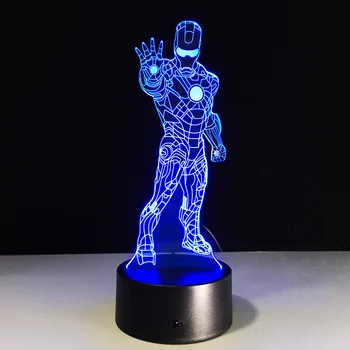 7 Color Creative 3D Lamp Night light baby led Acrylic Remote Switch lamps USB Footpath bedroom sitting room light Desk lamp
7 Color Creative 3D Lamp Night light baby led Acrylic Remote Switch lamps USB Footpath bedroom sitting room light Desk lamp
