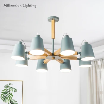 Nordic Chandelier lighting for living room wood Lustre ceiling Lamp E27 Iron lightshade Lamparas Colgantes LED bedroom fixtures
Nordic Chandelier lighting for living room wood Lustre ceiling Lamp E27 Iron lightshade Lamparas Colgantes LED bedroom fixtures