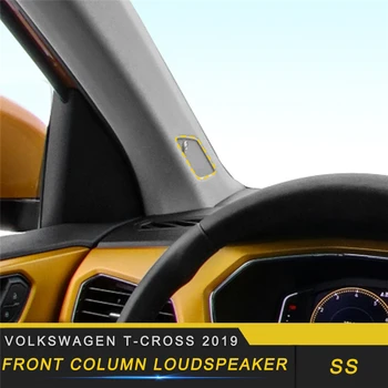 For Volkswagen T-CROSS 2019 Car Styling Front Column Loudspeaker Circle Cover Trim Frame Sticker Interior Accessories
For Volkswagen T-CROSS 2019 Car Styling Front Column Loudspeaker Circle Cover Trim Frame Sticker Interior Accessories