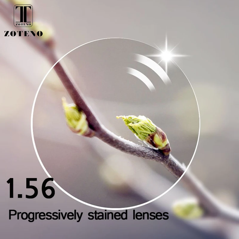 ZOTENO 1.56 Progressive staining Lenses for Myopia Hyperopia Optical Prescription Lens
ZOTENO 1.56 Progressive staining Lenses for Myopia Hyperopia Optical Prescription Lens