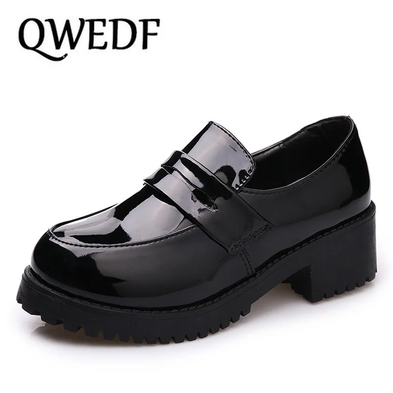 QWEDF Uniform Shoes Uwabaki Japanese JK Round Toe Women Girls School Students Lolita Black Cosplay Shoes Rubber Sole X8-23
QWEDF Uniform Shoes Uwabaki Japanese JK Round Toe Women Girls School Students Lolita Black Cosplay Shoes Rubber Sole X8-23