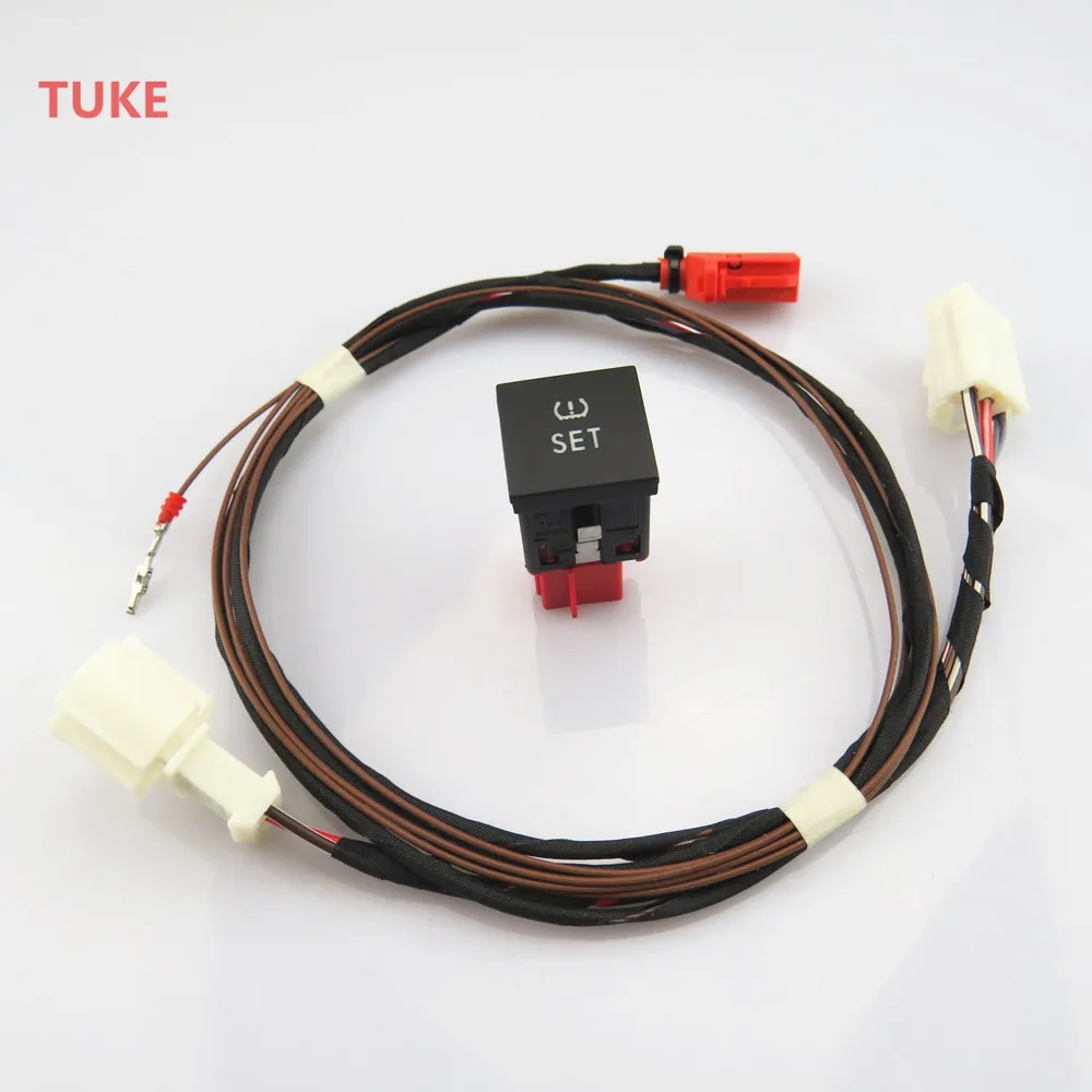 RWSYPL SET TPMS Tire Pressure Monitor Switch Warning System Button + Wire Cable For Golf 5 MK5 MK6 16D927121 56D 927 121
RWSYPL SET TPMS Tire Pressure Monitor Switch Warning System Button + Wire Cable For Golf 5 MK5 MK6 16D927121 56D 927 121
