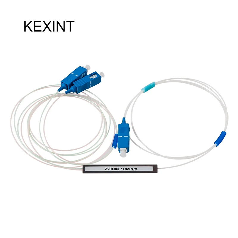 Wholesale Fiber optic PLC Splitter 1*2 mini module 0.9 1m with connector sc/upc / 50Pieces
Wholesale Fiber optic PLC Splitter 1*2 mini module 0.9 1m with connector sc/upc / 50Pieces