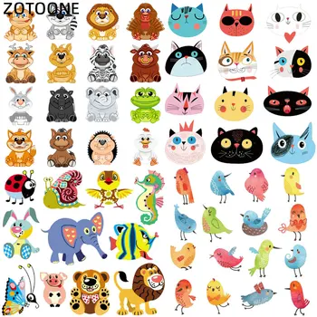 ZOTOONE Cute Animal Set Iron On Transfers for Clothing Bird Cat Kids Patches Sticker DIY Thermal Heat Transfer T-shirt Printed G
ZOTOONE Cute Animal Set Iron On Transfers for Clothing Bird Cat Kids Patches Sticker DIY Thermal Heat Transfer T-shirt Printed G