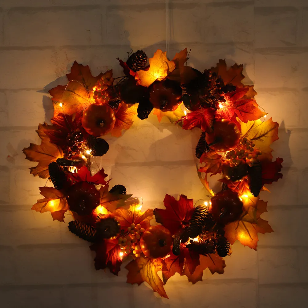 Christmas Wreath 17inch Pumpkin Harvest Silk Fall Front Door Wreath Front Door Decor with Rich Fall Colors christmas decorations
Christmas Wreath 17inch Pumpkin Harvest Silk Fall Front Door Wreath Front Door Decor with Rich Fall Colors christmas decorations
