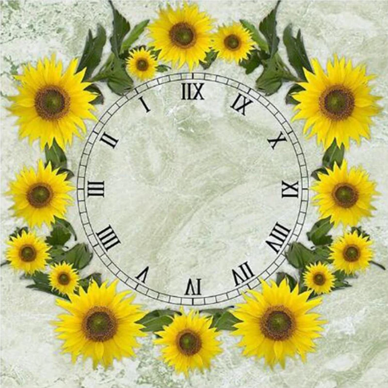 New 5D Diy Diamond Painting Sunflower & clock Cross Stitch Full Square/Round Rhinestone Pictures Diamond Embroidery Mosaic H617
New 5D Diy Diamond Painting Sunflower & clock Cross Stitch Full Square/Round Rhinestone Pictures Diamond Embroidery Mosaic H617