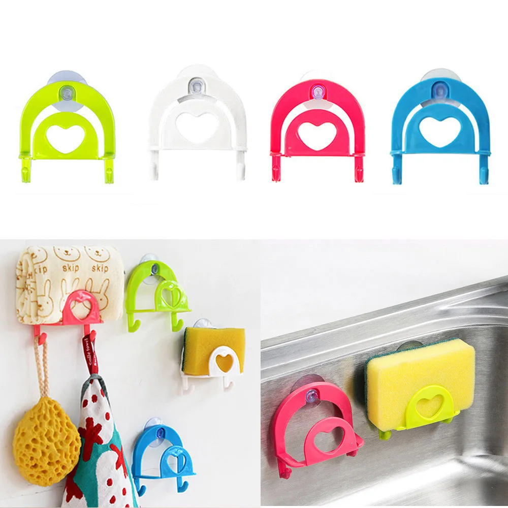 Kitchen Rack Cute Sponge Holder Suction Cup Convenient Home Accessories Organizer Kitchen Holder Tools Gadget Decor
Kitchen Rack Cute Sponge Holder Suction Cup Convenient Home Accessories Organizer Kitchen Holder Tools Gadget Decor