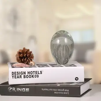 Modern Sculpture Mysterious Jellyfish Glass Sculpture Home Room Decor Glass Modern Art Ornament Gift Animal Craft Decoration
Modern Sculpture Mysterious Jellyfish Glass Sculpture Home Room Decor Glass Modern Art Ornament Gift Animal Craft Decoration