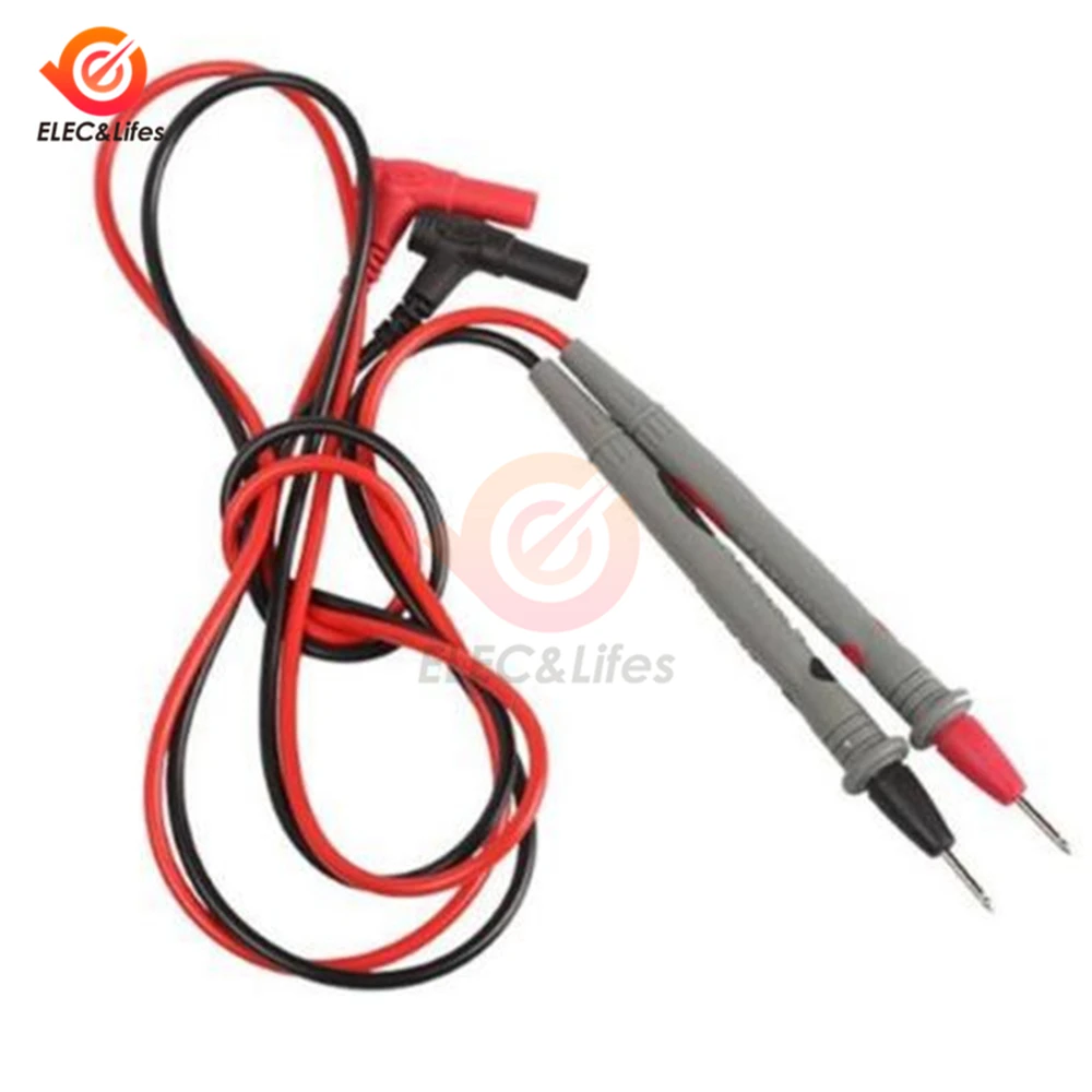 1Pair Universal Digital Multimeter 1000V 10A 20A Thin Tip Needle Multi Meter Test Lead Probe Wire Pen Cable Multimeter Tester
1Pair Universal Digital Multimeter 1000V 10A 20A Thin Tip Needle Multi Meter Test Lead Probe Wire Pen Cable Multimeter Tester