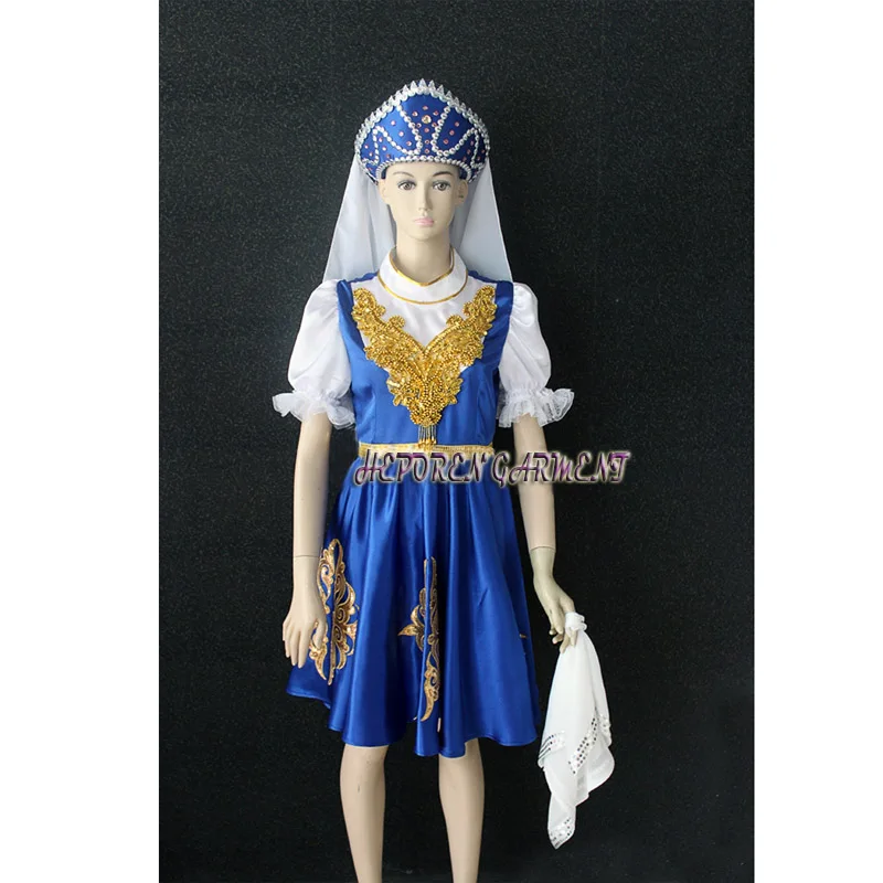 High Quality Women Or Kids Customized Russian Folk Dance Costume Dress With Headwear Head Scarf and Handkerchief Free Shipping
High Quality Women Or Kids Customized Russian Folk Dance Costume Dress With Headwear Head Scarf and Handkerchief Free Shipping