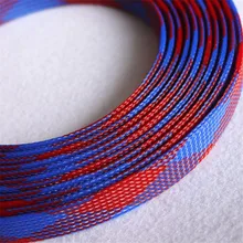 Red & Blue- High quality 16mm Braided PET Expandable Sleeving High Density Sheathing Plaited Cable Sleeves 1M
Red & Blue- High quality 16mm Braided PET Expandable Sleeving High Density Sheathing Plaited Cable Sleeves 1M