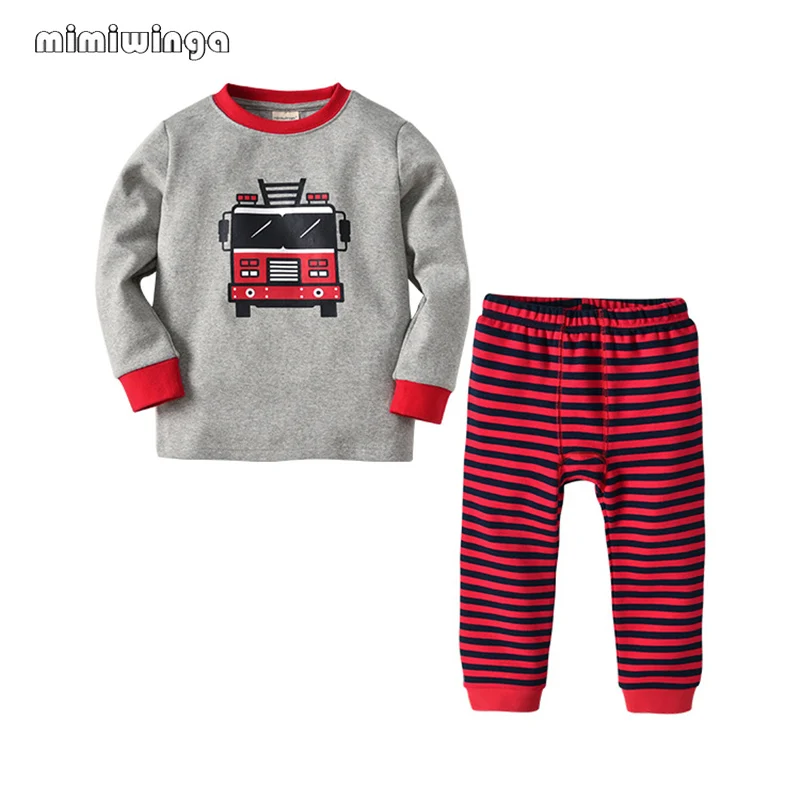 Mimiwinga Kids Clothes 2 Pieces Long Sleeve T Shirt & Pants Cartoon Stripe Spring Cotton Baby Boy Clothes Sport Suits
Mimiwinga Kids Clothes 2 Pieces Long Sleeve T Shirt & Pants Cartoon Stripe Spring Cotton Baby Boy Clothes Sport Suits