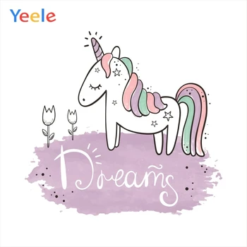 Yeele Unicorn Birthday Photocall Dream Horse Cartoon Photography Backdrop Personalized Photographic Backgrounds For Photo Studio
Yeele Unicorn Birthday Photocall Dream Horse Cartoon Photography Backdrop Personalized Photographic Backgrounds For Photo Studio