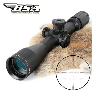 Tactical Original BSA TMD 4-14X44 First Focal Plane Side Focus MIL-MIL Rifle Scope With Lock Turret Hunting Riflescopes
Tactical Original BSA TMD 4-14X44 First Focal Plane Side Focus MIL-MIL Rifle Scope With Lock Turret Hunting Riflescopes