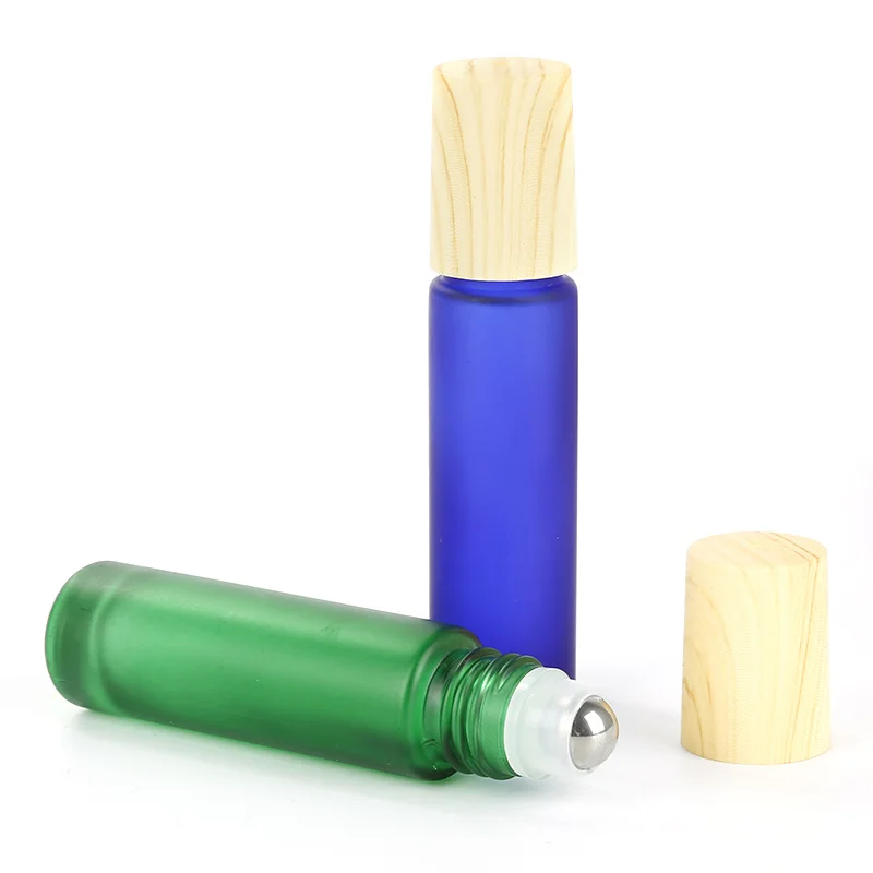5PCS 10ML High Quality Thick Glass Roll Bottle Empty Perfume Essential Oil Vials with Stainless Steel Roller Ball Matte Bottles
5PCS 10ML High Quality Thick Glass Roll Bottle Empty Perfume Essential Oil Vials with Stainless Steel Roller Ball Matte Bottles