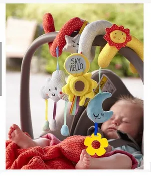 Star Moon Bed Around Bulletcar Trailer Cloud Sun Bed Hanging Baby Intelligence Toy Bed Hanging Ring Stroller Toy
Star Moon Bed Around Bulletcar Trailer Cloud Sun Bed Hanging Baby Intelligence Toy Bed Hanging Ring Stroller Toy