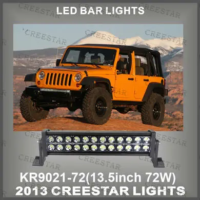 2013 hotsale in AU 13.5" 72W Good bright Off road light bar,LED work lamp bars KR9021-72
2013 hotsale in AU 13.5" 72W Good bright Off road light bar,LED work lamp bars KR9021-72