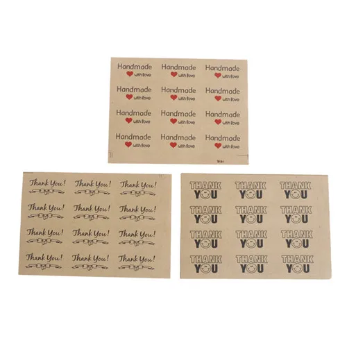 60pcs Thank You Stickers Kraft Label Decorative Diy Diary Sticker Scrapbooking Sticky Stationery School Supplies
60pcs Thank You Stickers Kraft Label Decorative Diy Diary Sticker Scrapbooking Sticky Stationery School Supplies