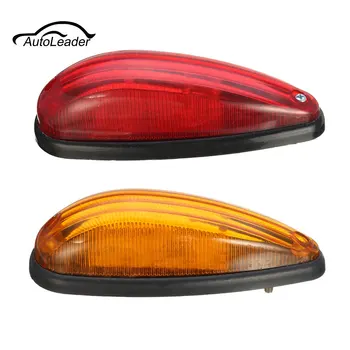 1Pcs 6Inch 12V 24V LED Truck Bus Trailer Side Marker Indicators Light Red/Yellow 10 LED Lamp
1Pcs 6Inch 12V 24V LED Truck Bus Trailer Side Marker Indicators Light Red/Yellow 10 LED Lamp