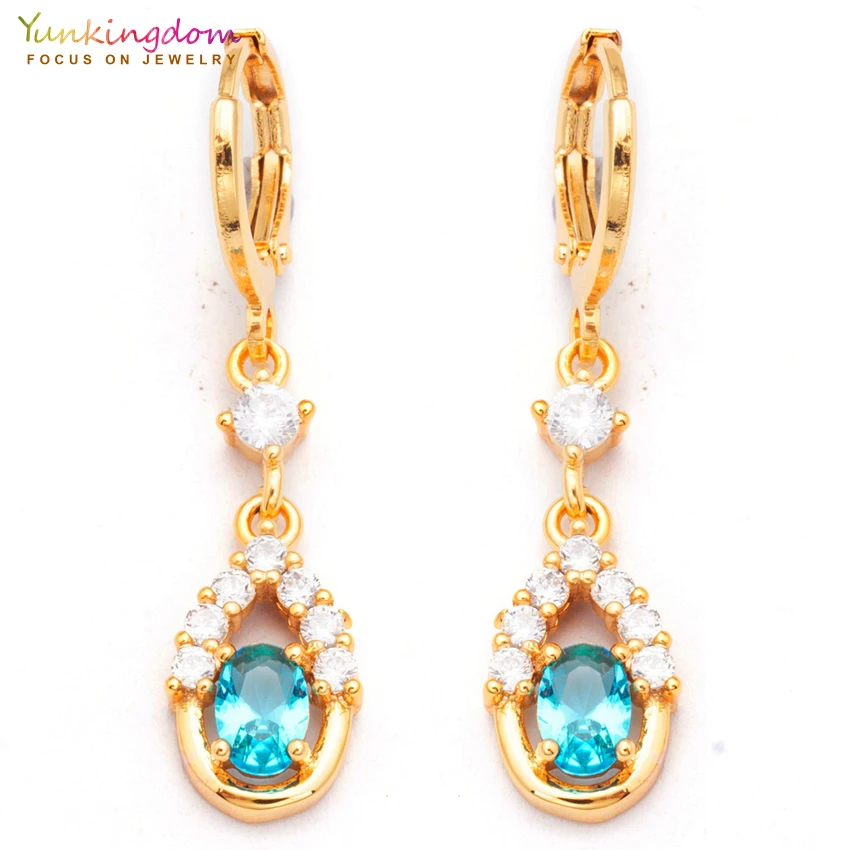 Yunkingdom lovely oval drop earrings for women crystal cubic zirconia earring yellow gold color jewelry K1534
Yunkingdom lovely oval drop earrings for women crystal cubic zirconia earring yellow gold color jewelry K1534
