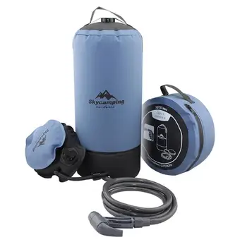 11L PVC Outdoor Inflatable Shower Pressure Water Bag Lightweight Bathing Travel Water Storage Portable Camping Shower Water Bag
11L PVC Outdoor Inflatable Shower Pressure Water Bag Lightweight Bathing Travel Water Storage Portable Camping Shower Water Bag