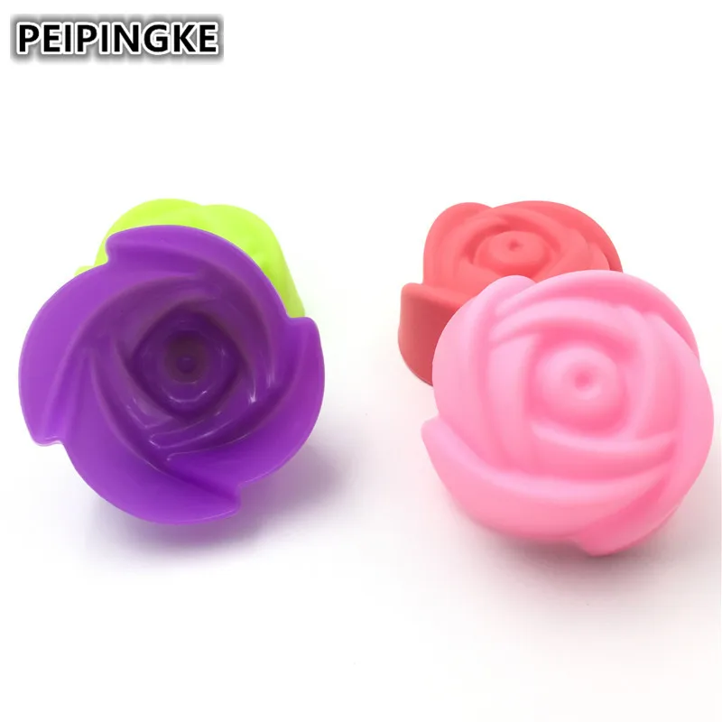 5pcs/lot Rose Flower Silicone cake mold 5cm chocolate mould DIY cupcake liners baking tools
5pcs/lot Rose Flower Silicone cake mold 5cm chocolate mould DIY cupcake liners baking tools