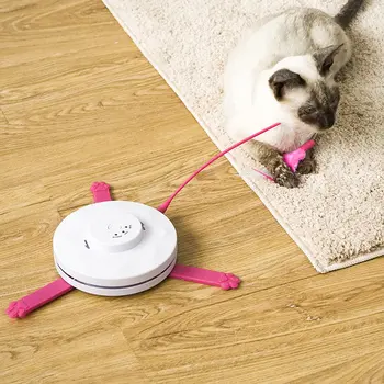 Cats Toy 360 Degree Automatic Feather Interaction Toys Kitten Exercise Discs Toy XHC88
Cats Toy 360 Degree Automatic Feather Interaction Toys Kitten Exercise Discs Toy XHC88